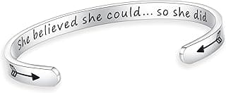 SAM & LORI Personal Bracelets for Teens/Women-Inspirational Jewelry Gifts (Various Designs) for Daughter/Sister/Mom/Friends-Adjustable Bracelet in a Pretty Gift Box