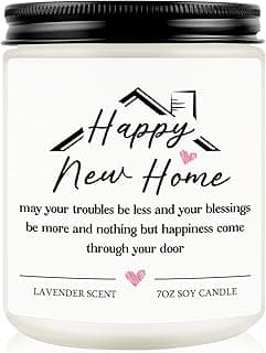 House Warming Gifts New Home Housewarming Gifts for Women Men Friend New Home Gift Ideas 2026 Cool New Homeowner Gift House Warming Apartment Decor Closing Presents for Home Buyers Scented Candle