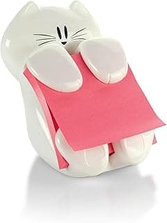 Post-it Pop-up Note Dispenser Cat Design 3x3 in 1 Dispenser/Pack (CAT-330 White)