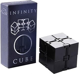 Infinity Cube Sensory Fidget Toy, EDC Fidgeting Game for Kids and Adults, Cool Mini Gadget Best for Stress and Stress Relief and Kill Time, Easter Stocking Stuffers Unique Idea for Fingers and Hands