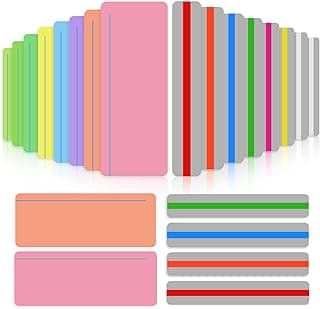 16 Pcs Guided Reading Strips Sentence Strips Highlight Strips Colored Overlay Highlight Bookmarks for Children Teacher Dyslexia Reading Tools