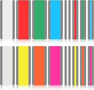 16 Pieces Guided Reading Strips with 2 Sizes, Colored Overlay Dyslexia Tools for Kids and Teacher Supplies, Highlight Bookmark Line Readers for Students and Teacher Must Have