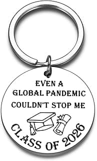 Funny Keychain Class Of 2026 Graduation Gifts for Her Him 2026 Senior High School Master Nurse Medical Students College Grad Graduate Gifts for Daughter Son PhD Degree Inspirational Gift Women Men