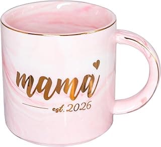 Mama 2026 Gifts Mug - Mom To Be/First Time New Mom Gifts for Women - Birthday Mothers Day Baby Shower Christmas Gift for Mama Mother from Daughter Son Sister Friends - Ceramic Coffee Cup 11.5oz