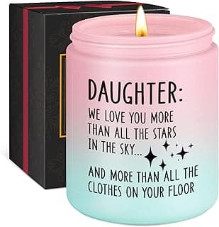 Miracu Candle, Teen Girls Gifts for Daughter, Teenage Girl Presents - Funny Valentines Day, Mothers Day, Birthday Gifts for Teens 16-18, Unique Teenager Daughter Birthday Presents Ideas from Mom Dad