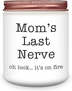 Homsolver Gifts for Mom from Daughter Son, Best Mom Gifts, Funny Mom, Birthday Thanksgiving for Mom Stepmother Adoptive Mother, Mom's Last Nerve