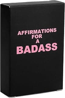 Badass Affirmation Cards - Daily Motivational and Inspirational Cards for Women