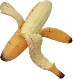 Banana Squishies Stress Relief Soft Scented Simulation Bananas Fruit Squeeze Toys Cute Birthday Gift Novelty Toy for Kids (Yellow Banana)