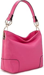 Medium Hobo Bags for Women Top Handle Satchel Shoulder Purse Bucket Handbag