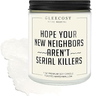 Home Housewarming Scented Candle – Funny New House Warming Gift Ideas for Apartment, Neighbor, Homeowners