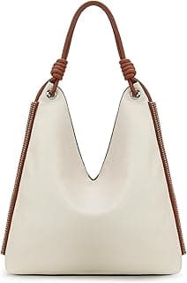 Hobo Bags for Women Soft Slouchy Top Handle Shoulder Purses Handbag with Knot Strap