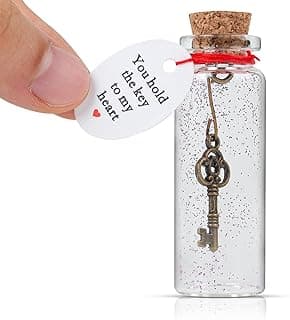 Valentines Day Gift for Women,Handmade Romantic Gifts for Her Him,Wife,Husband- I Love You Gift to Boyfriend Girlfriend Key to My Heart.