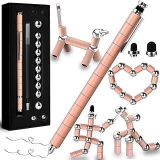 Fidget Gel Pen Teens Girls Gifts Idea - Cool Gadget for 13+ Year Old Girls Birthday Christmas Stocking Stuffer Graduation Back to School Valentine Gift, Fun Decompression Pen for Writing & Fidgeting