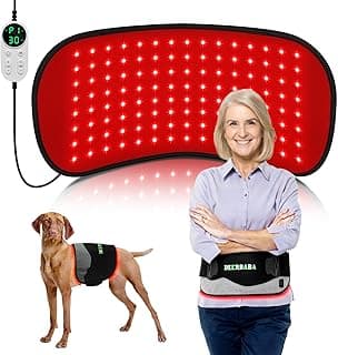 Red-Light-Therapy-for-Body,2026 Upgraded-4 Modes 5 Stage Power Medical-Grade TPU Mat for Body Pain Relief,20"x 9"Dual Wavelength Infrared Red Light Blanket LEDs