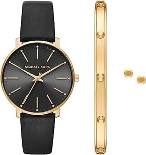 Michael Kors Pyper Women's Watch, Stainless Steel Watch for Women with Steel, Leather, or Silicone Band