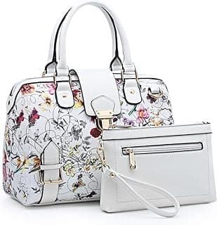 Women Barrel Handbags Fashion Satchel Bags Top Handle Shoulder Purses Vegan Leather Work Tote