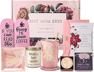 Mom Birthday Gifts from daughter son,Mothers Day Gifts Basket Set for mom, Best Mom Gifts,Christmas Gifts for Mom,Happy Birthday Gift Ideas,Unique Gift Ideas for mom