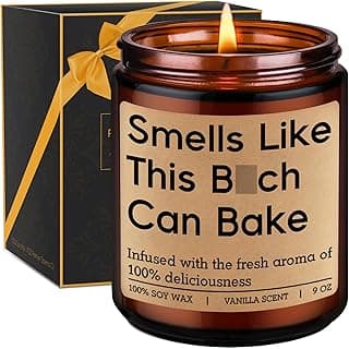 GSPY Candle, Gifts for Bakers, Baking Gifts for Women, Men - Funny Mothers Day Bake Present for Baking Lovers, Bread Bakers, Pastry Chef - Sourdough, Birthday Ideas for Friend, Culinary Student, Woman