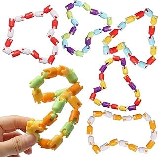 Boxgear 6pc Multicolored Fidget Toys for Kids, Adults - Best Sensory Items for Autism - Quite Fidget Toy for Classroom | Easter Basket Stuffers