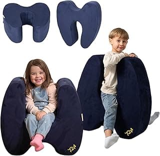 Sensory Soft Squeeze Seat – Calming Compression Chair for Kids with Sensory Needs, Washable Cover, Rocking Design