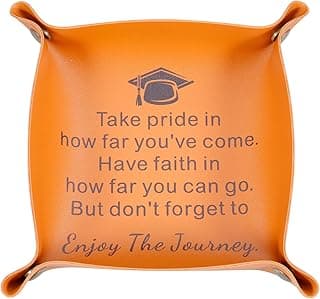 2026 Graduation Gifts for Her Him Class of 2026 Gifts Bulk Best Gifts for High School Senior 2026 Stuff 2026 Graduation Gifts for Men Women College Grad 2026 High School Boy Christmas Leather Tray