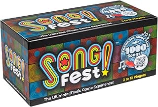 SongFest! The New Music Trivia Game | 1000 Questions, 4 Categories and 5+ Decades | QR Song Hints Play The Music You Remember