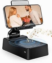 Gifts for Men Women, Phone Stand with Bluetooth Speaker, HD Surround Sound Speaker, Compatible with all iPhone/Android phones iPad Kindle, Cool Gadget Gift for Men Women Dad Mom Christmas Birthday