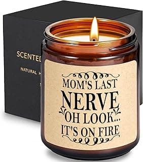 Gifts for Mom from Daughter Son- Mother's Day Gift - Unique Gifts for Women Mom Stepmom Mother-in-Law Presents, Thank You Gift for Her, Birthday Christmas Thanksgiving Present, Lavender Scented Candle