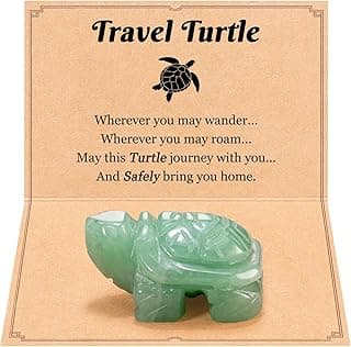MANVEN Travel, Travel Gifts for Women, Travel Essentials Accessories Jewelry Stuff for Women Men, Jewelry Gifts for People Who Travel A Lot Travelers Turtle