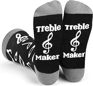 Lavley Funny Socks For Geeks - Cool Gifts for Gamers, Musicians and Teachers