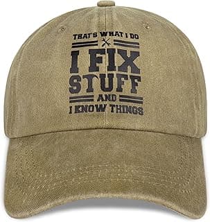 Cotton Baseball Cap Adjustable Mens Gifts Ideas for Birthday