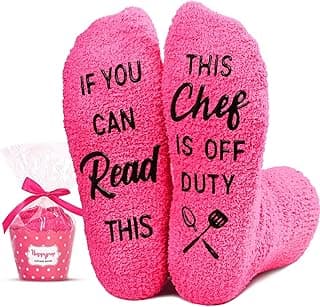 HAPPYPOP Funny Socks for Women - Gifts for Manager Realtor Chef Lawyer Social Worker Baker