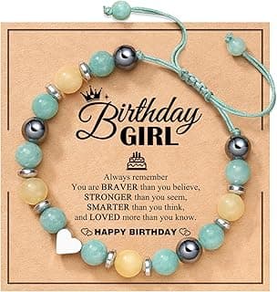 UPROMI To My Daughter/Granddaughter/Niece Bracelet, Back to School Graduation Valentines Christmas Birthday Gifts for Girls