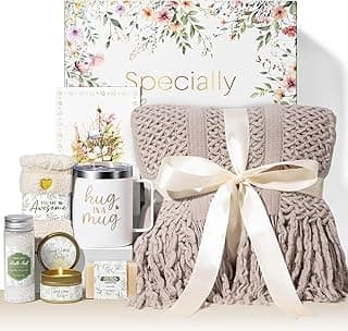 Self Care Gifts for Women Get Well Soon Gifts, Mothers Day Birthday Gifts for Women Care Package, Sympathy Gift Baskets Spa Gifts Thinking of You Inspirational Gifts for Mom Her Sister Grandma Friends