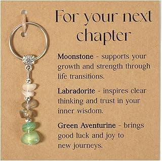 Keychain For Coworker, Teacher, Nurse, Friend, Senior, Retirement Gift For Woman, Sister, Farewell, Going Away, Promotion, New Job Key Chains, Self Care Gift Stocking Stuffers