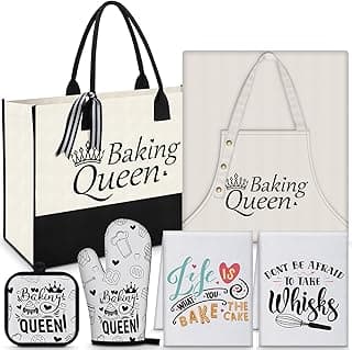 6 Pcs Mother's Day Baking Gifts Set Fun Baker Gifts for Women Birthday Presents for Mom Sister Wife Aunt