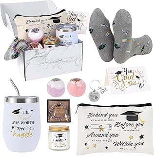 Kolewo4ever 10 Pieces Graduation Gifts for Her,Class of 2026 Graduation Gifts for Women Daughter Senior 2026 High School College PhD Masters Degree Graduate Gift for Women