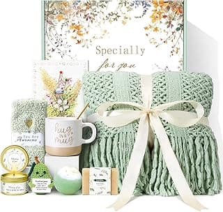 Birthday Gifts for Women Self Care Spa Gift Baskets for Women, Get Well Soon Gift Baskets Thinking of You Relaxation Stress Relief Care Package