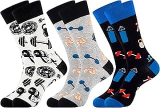 Moyel Funny Novelty Socks for Men Fun Golf Pickleball Socks Fun Gifts for Him Men Accessories