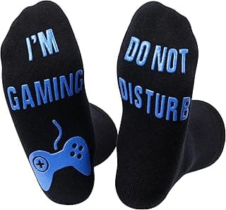 Nucinzua Gamer Gifts for Men Teen Boys Him,Do Not Disturb Im Gaming Socks Fathers Day Men Gifts For Dad Son Father Husband