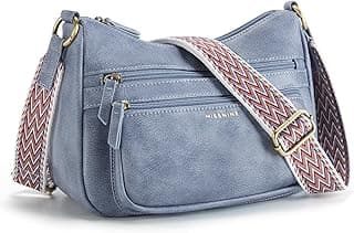 Small Crossbody Purse Women Quilted Crossbody Bags Soft Leather Shoulder Handbags with Adjustable Strap