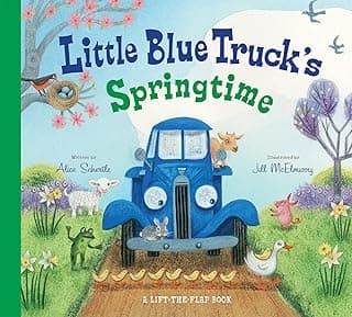 Little Blue Truck's Springtime: An Easter And Springtime Book For Kids – An Interactive Adventure with Baby Animals