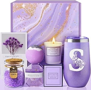 Mothers Day Gifts for Mom Grandma Wife Friends Sister Daughter, Unique Birthday Anniversary Thank You Gifts for Women, Get Well Soon Spa Gift Basket, Self Care Gift for Women Sympathy Care Package(S)